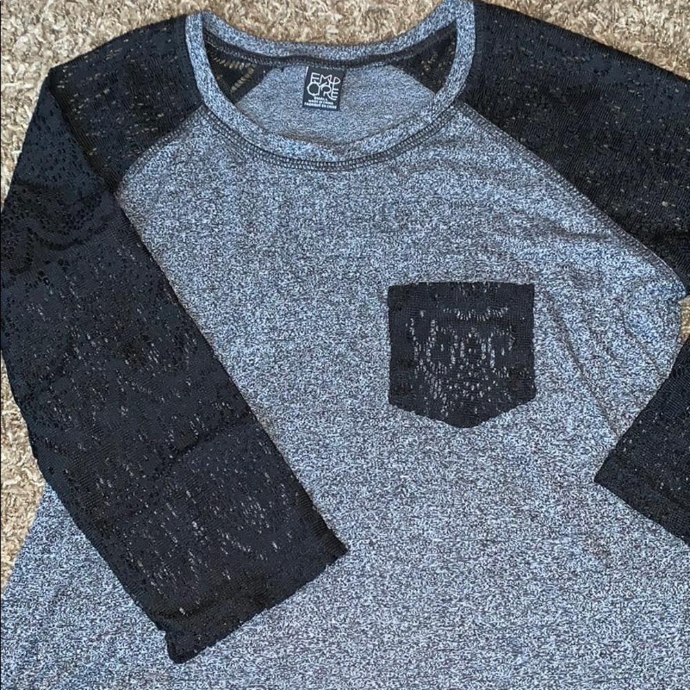 Lace Long Sleeve Tee